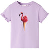 Vidaxl kindershirt 128 lila