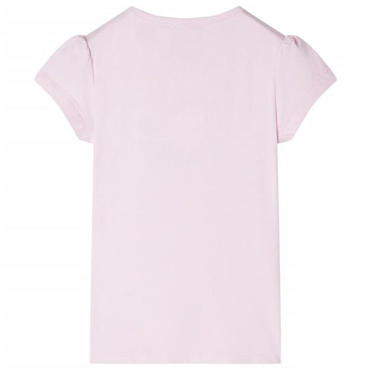 Vidaxl kindershirt met kapmouwen 104 zachtroze