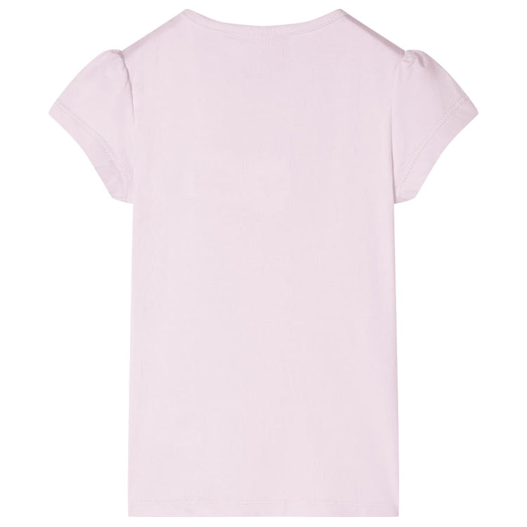 Vidaxl kindershirt met kapmouwen 116 zachtroze