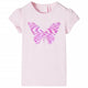 Vidaxl kindershirt met kapmouwen 128 zachtroze