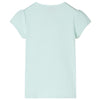 Vidaxl kindershirt met kapmouwen 128 lichtmintkleur