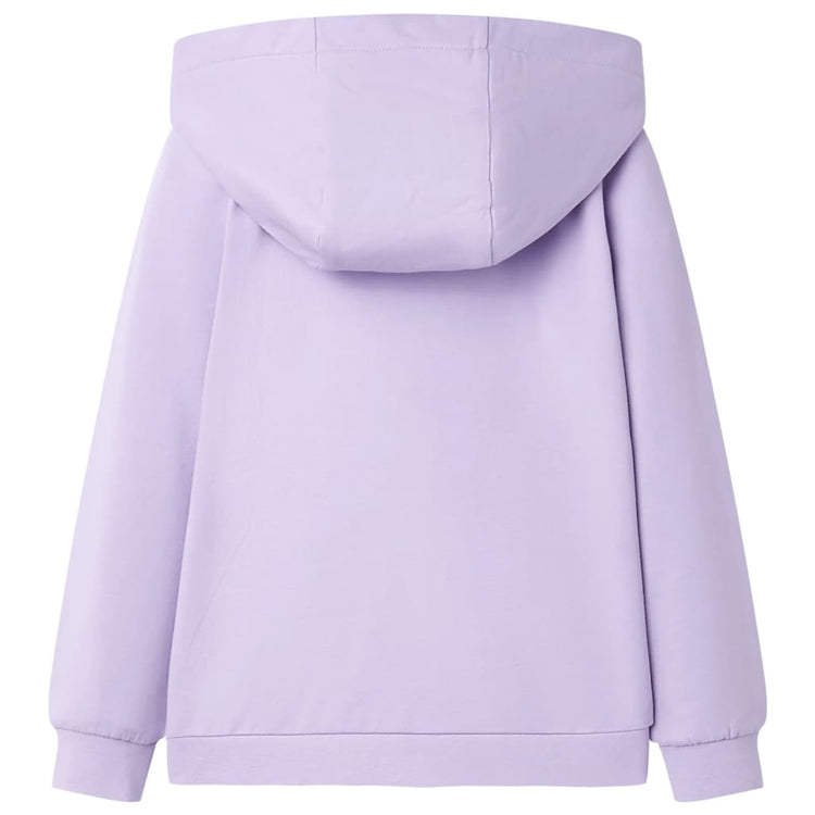 Vidaxl kindervest met capuchon 116 lila