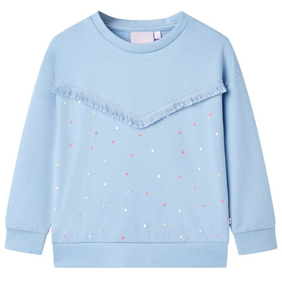 VidaXL Kindertrui 140 blauw