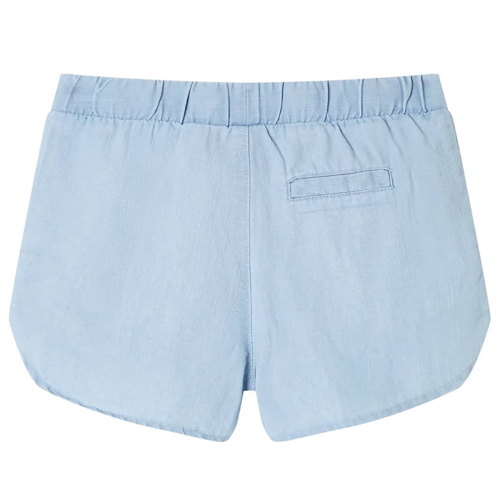 Vidaxl kindershorts 92 zachtdenimblauw