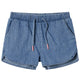 Vidaxl kindershorts 128 denimblauw