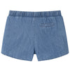 Vidaxl kindershorts 140 denimblauw