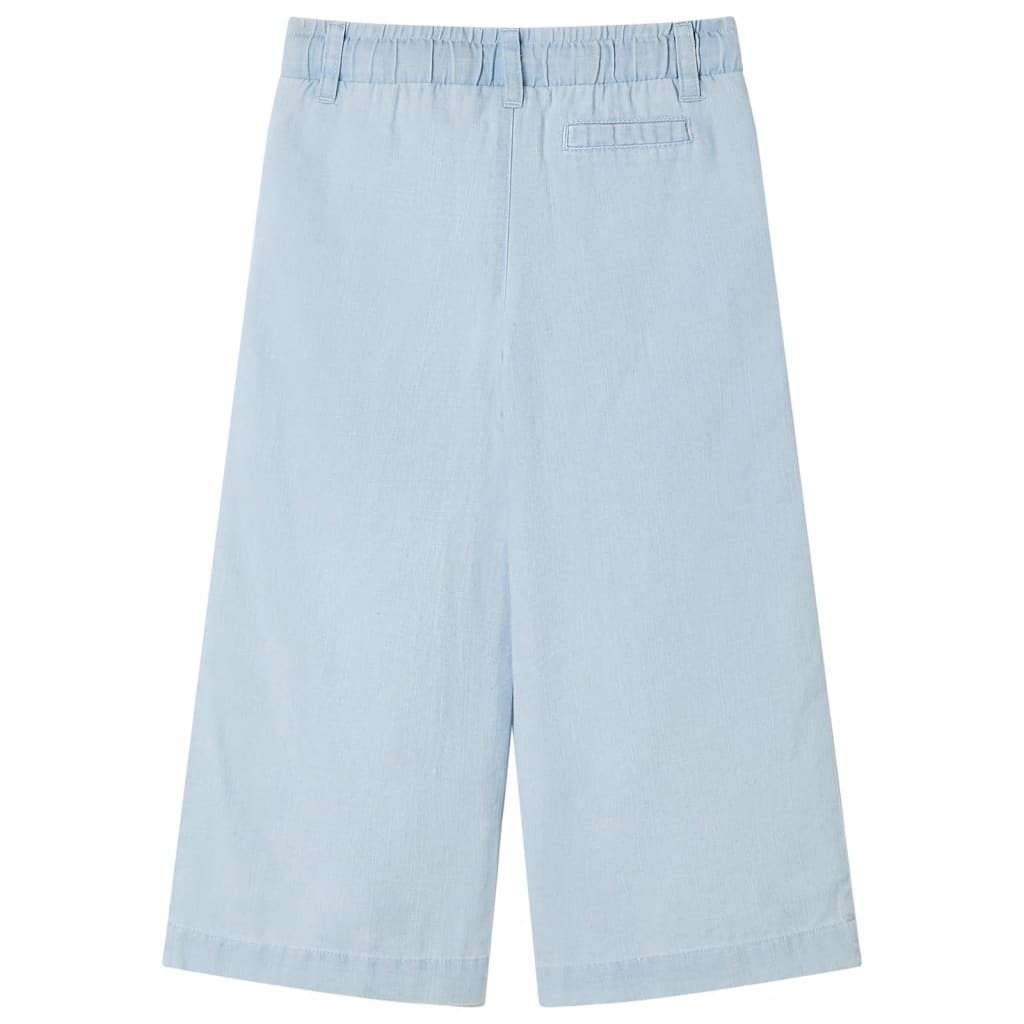 Vidaxl kinderbroek 116 zachtdenimblauw