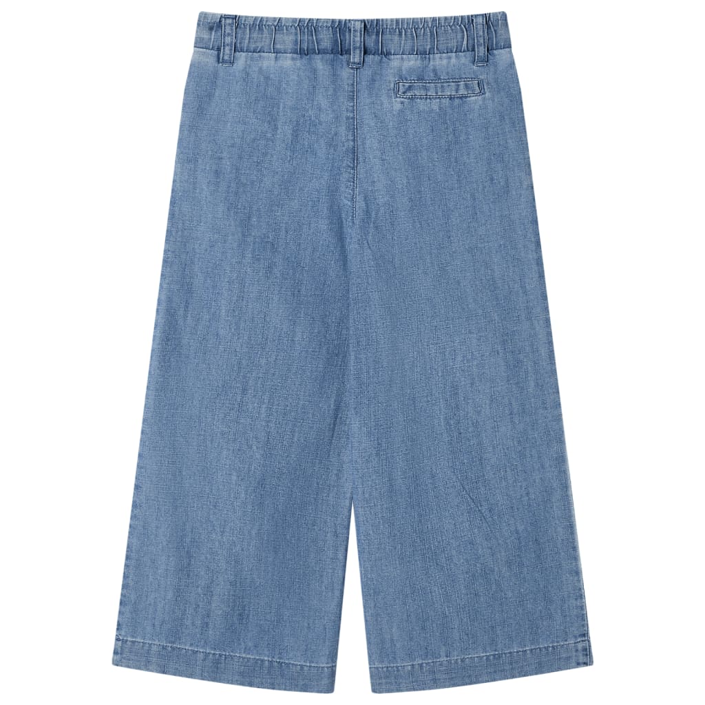 VidaXL Kinderbroek 92 denimblauw