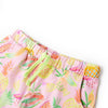 VidaXL Kindershort met trekkoord 92 zachtroze
