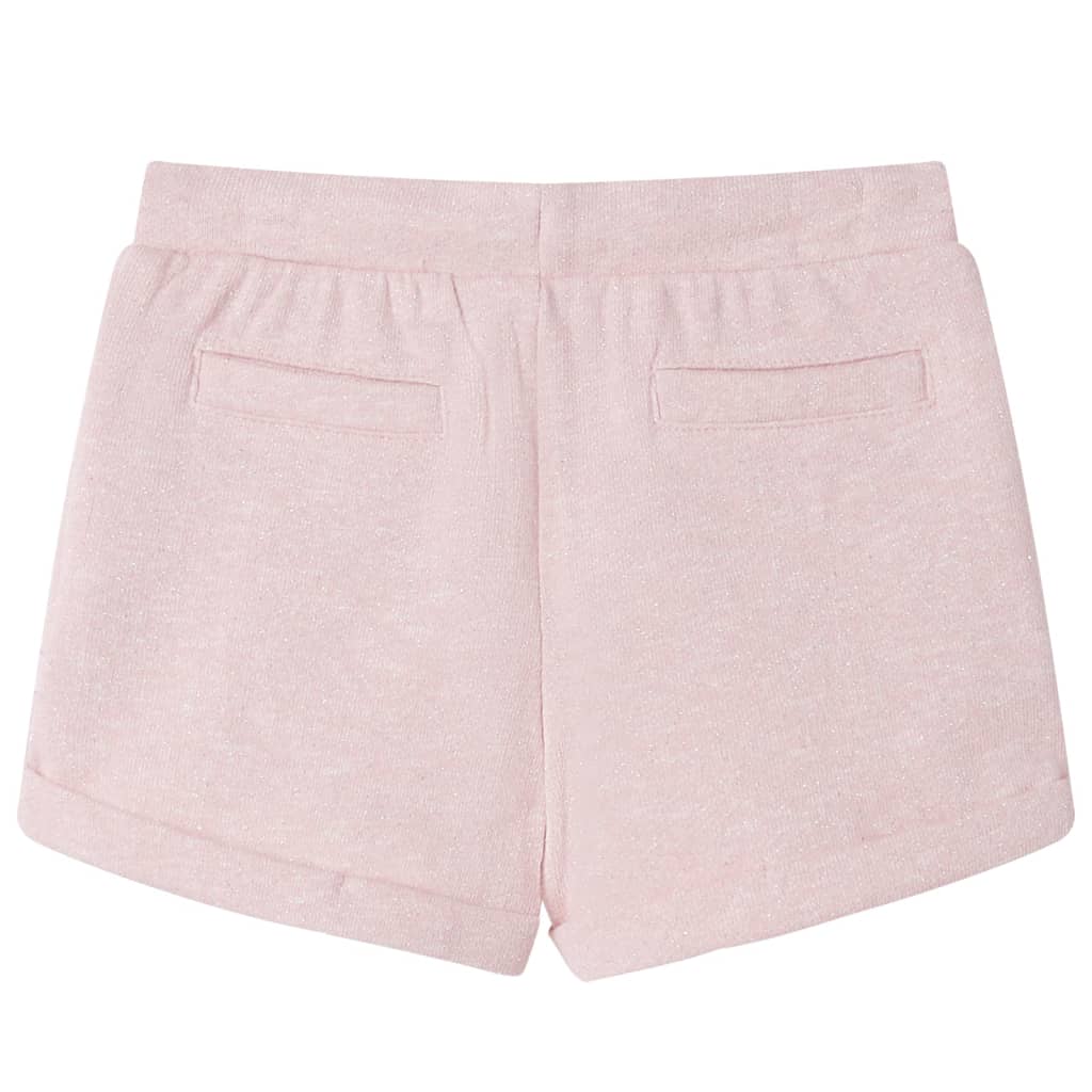 VidaXL Kindershorts met trekkoord 104 gemengd lichtroze