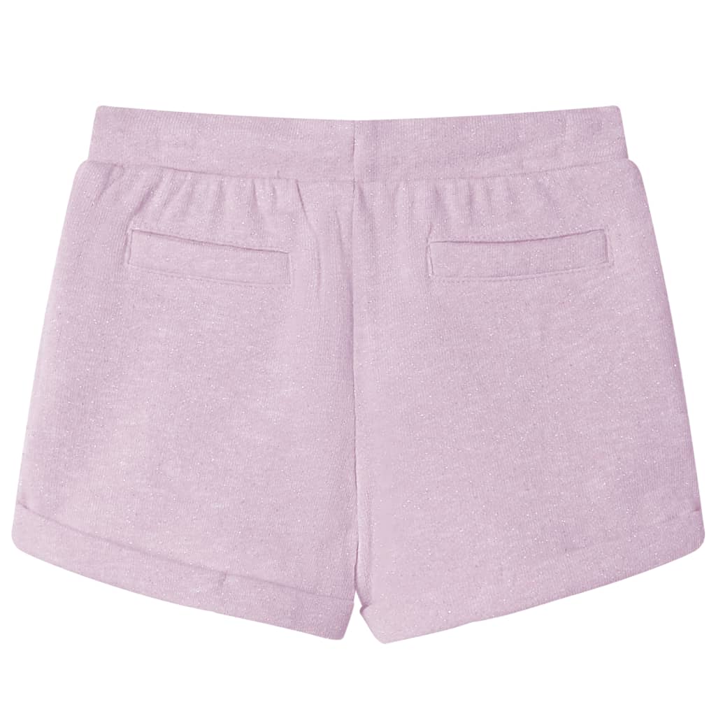 VidaXL Kindershorts met trekkoord 104 gemengd lila