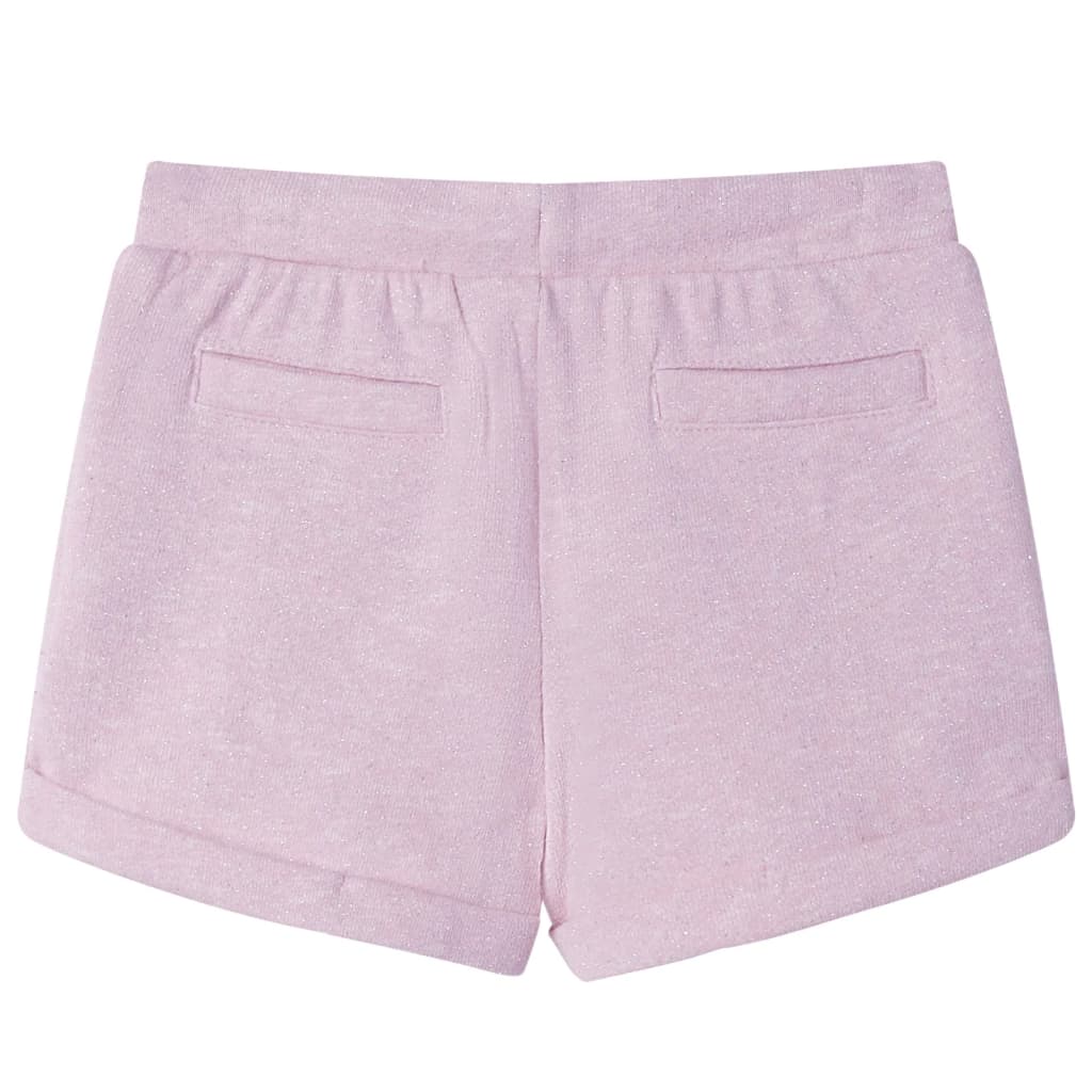 VidaXL Kindershorts met trekkoord 128 gemengd lila