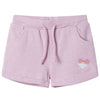 VidaXL Kindershorts met trekkoord 140 gemengd lila