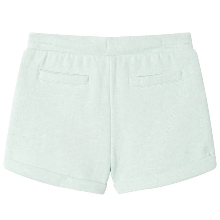 VidaXL Kindershorts met trekkoord 92 gemengd lichtmintkleurig
