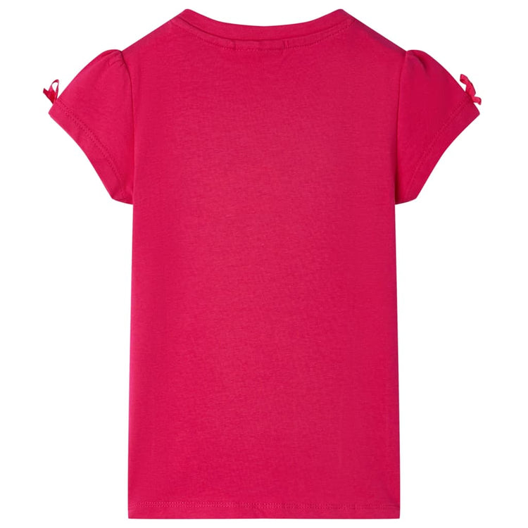 VidaXL Kindershirt 116 felroze