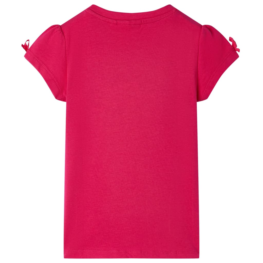 VidaXL Kindershirt 140 felroze