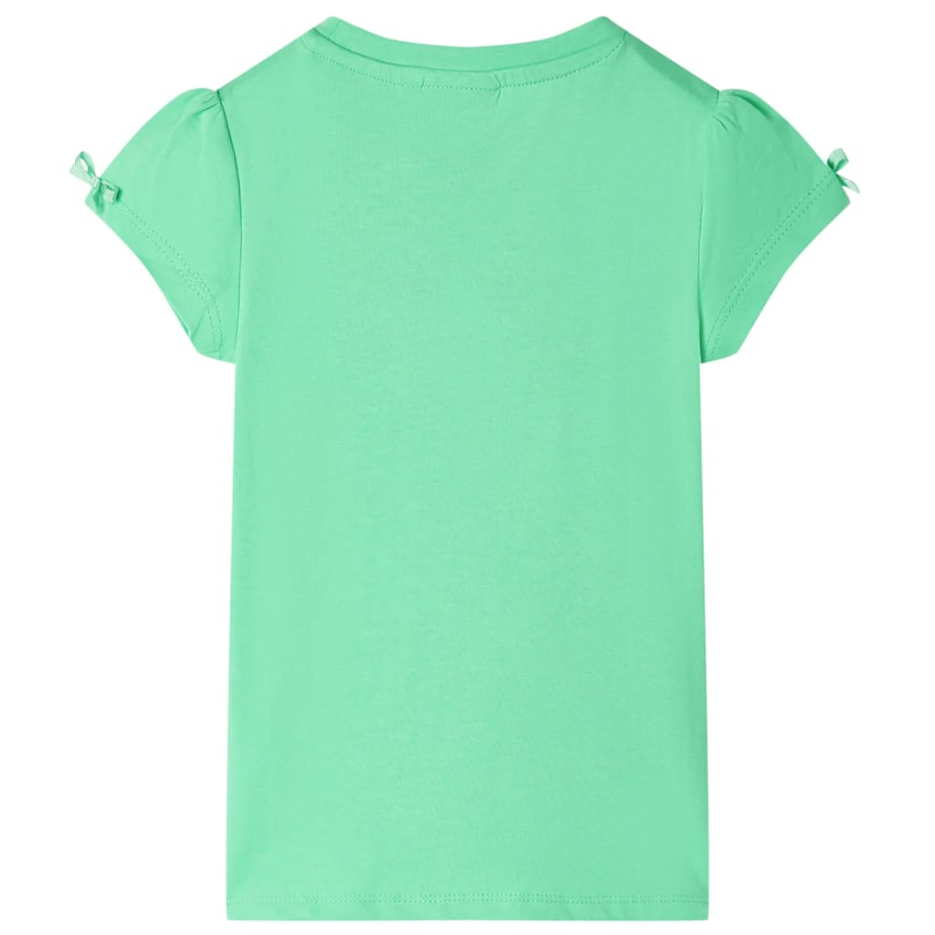 VidaXL Kindershirt 92 lichtgroen