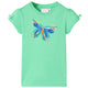 Vidaxl kindershirt 104 lichtgroen