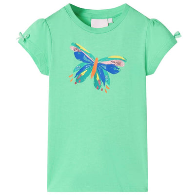 VidaXL Kindershirt 128 lichtgroen