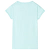 VidaXL Kindershirt 92 lichtzeeblauw