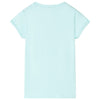 Vidaxl kindershirt 128 lichtzeeblauw