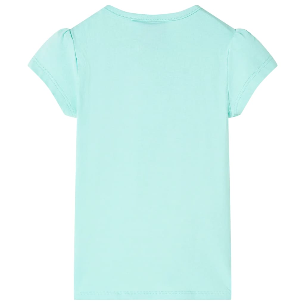 VidaXL Kindershirt 116 lichtmint