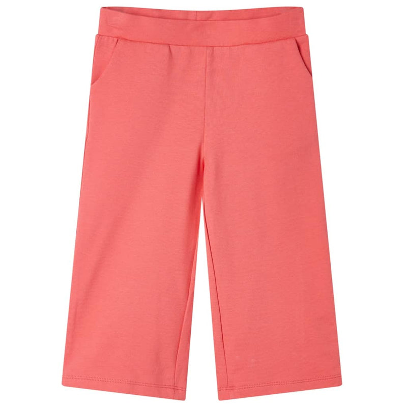 Vidaxl kinderbroek met wijde pijpen 92 koraalkleurig