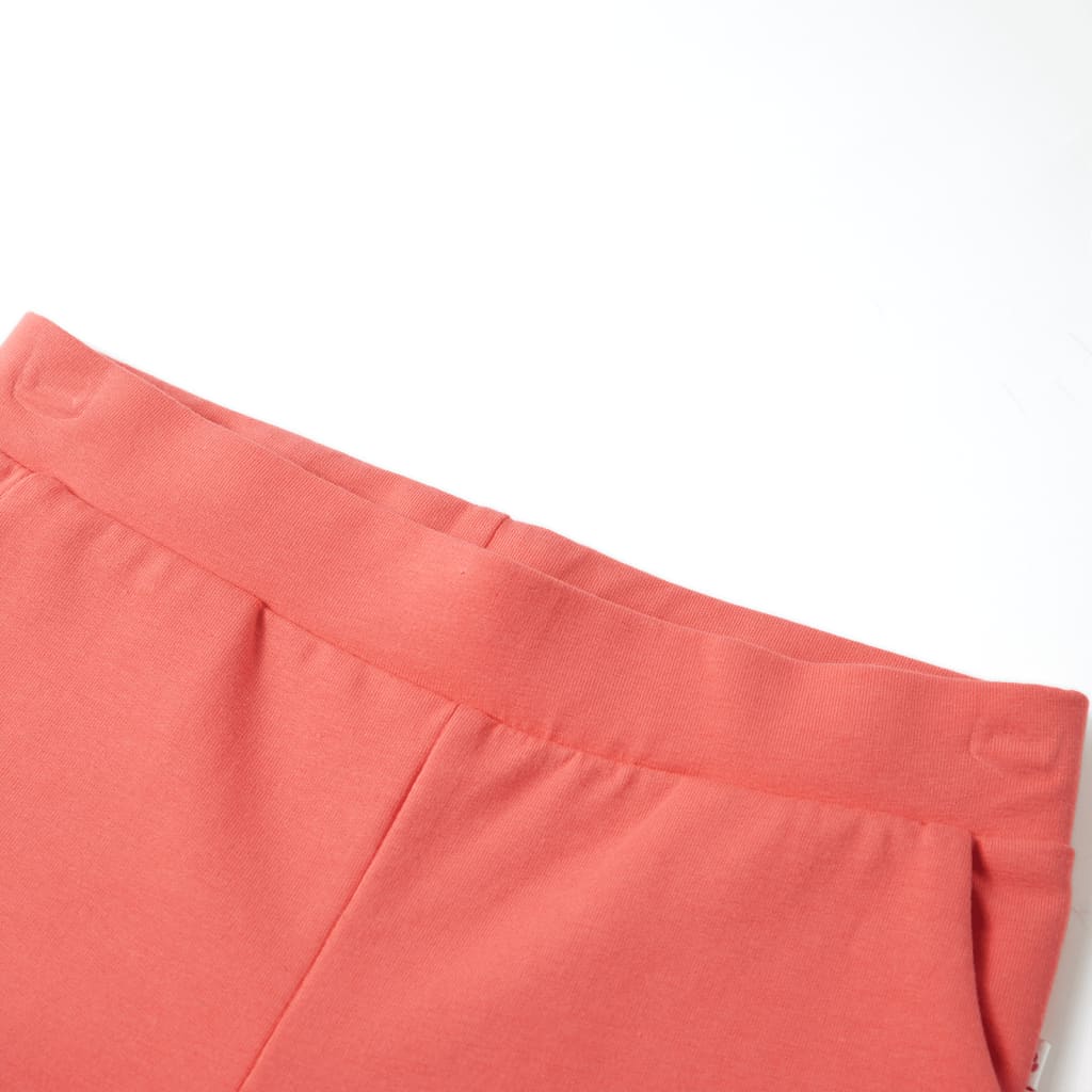 Vidaxl kinderbroek met wijde pijpen 116 koraalkleurig