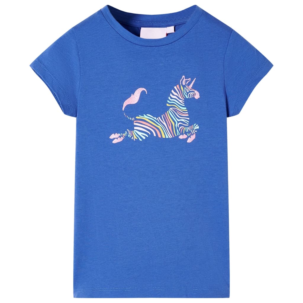 Vidaxl kindershirt 104 kobaltblauw