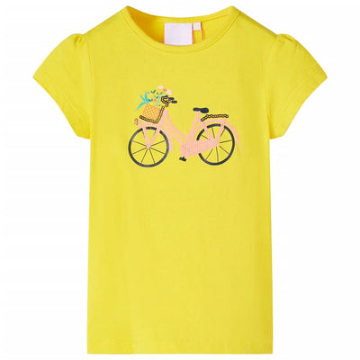 VidaXL Kindershirt 92 geel