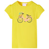 VidaXL Kindershirt 128 geel
