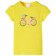 Vidaxl kindershirt 140 geel