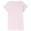 VidaXL Kindershirt 128 zachtroze