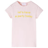 Vidaxl kindershirt 140 zachtroze