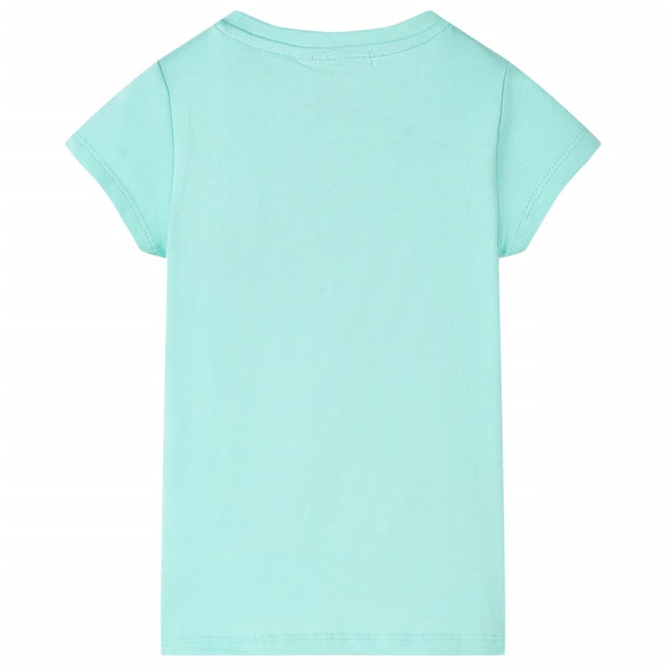 VidaXL Kindershirt 92 lichtmint