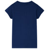 VidaXL Kindershirt 92 marineblauw