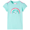 VidaXL Kindershirt 104 lichtmintkleurig