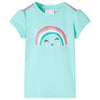 VidaXL Kindershirt 116 lichtmint