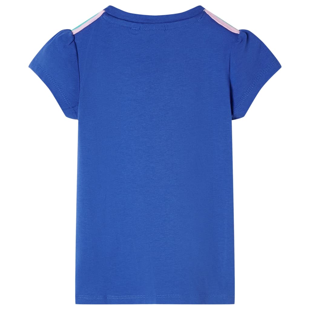 VidaXL Kindershirt 104 kobaltblauw