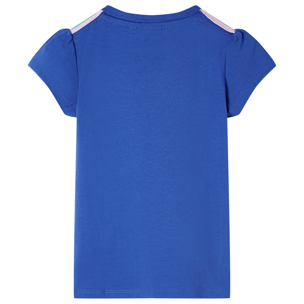 VidaXL Kindershirt 116 kobaltblauw