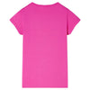 VidaXL Kindershirt 104 donkerroze
