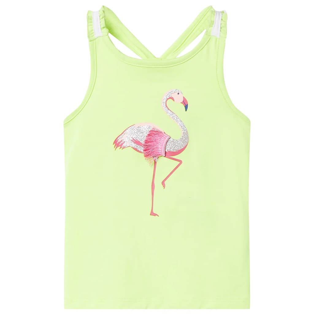Vidaxl kindertopje 128 neongeel