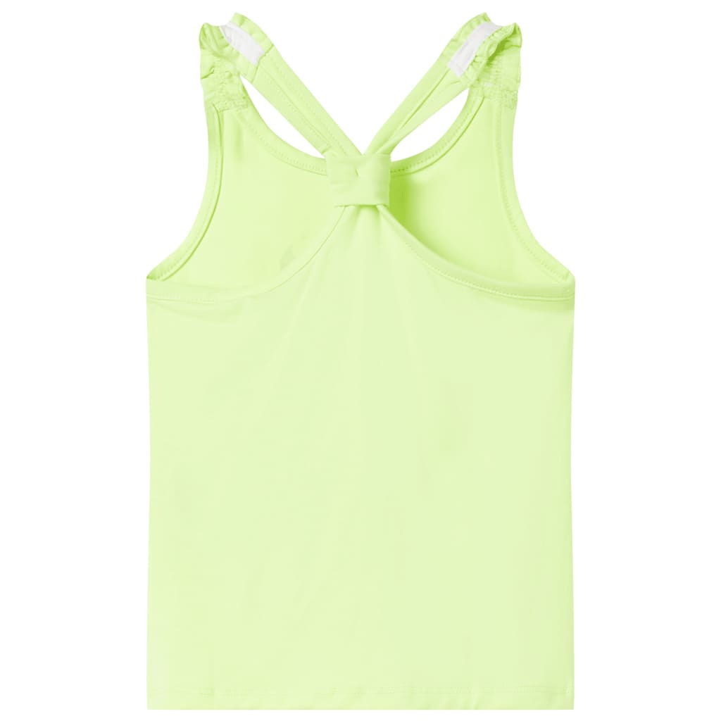 Vidaxl kindertopje 128 neongeel
