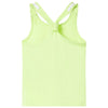 VidaXL Kindertopje 140 neongeel