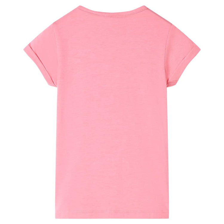 VidaXL Kindershirt 92 felroze