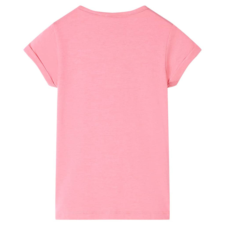 VidaXL Kindershirt 104 felroze