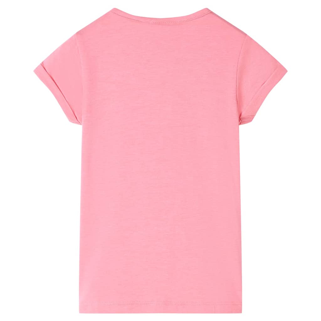 VidaXL Kindershirt 116 felroze