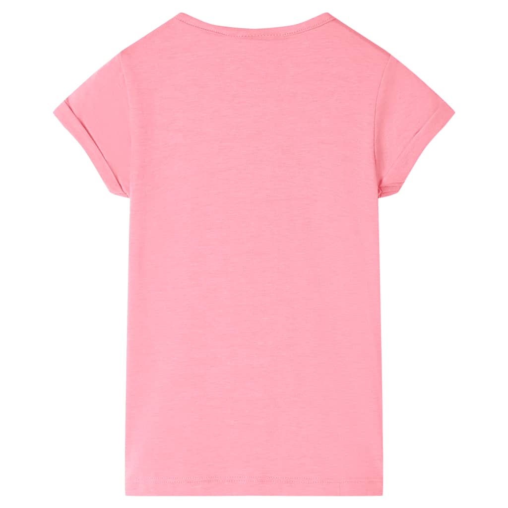 VidaXL Kindershirt 140 felroze