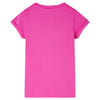 VidaXL Kindershirt 92 donkerroze
