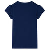VidaXL Kindershirt 116 marineblauw